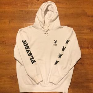 Good Worth X Playboy White Hoodie